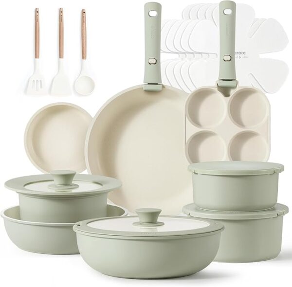 Limited time deal 67% off  Pots and Pans Set
