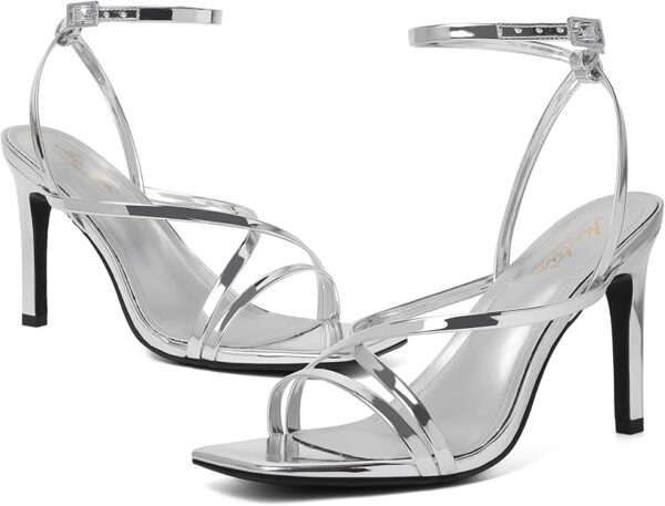Limited time deal 20% offLace Up Heeled Sandals - Image 3