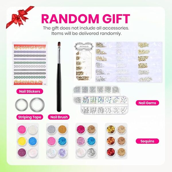 Limited time deal 35% off Beetles Gel Nail Polish Kit with U V Light - Image 2