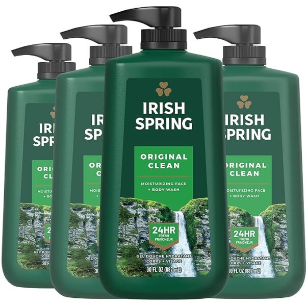 Limited time deal 13% off Irish Spring Original Clean Body Wash