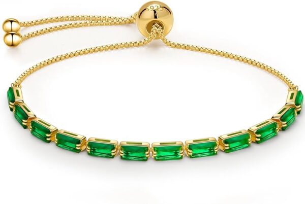 Limited time deal 13% off J.Fée Gold Tennis Bracelet,