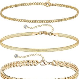 Limited time deal 29% off Plated Ankle Bracelets